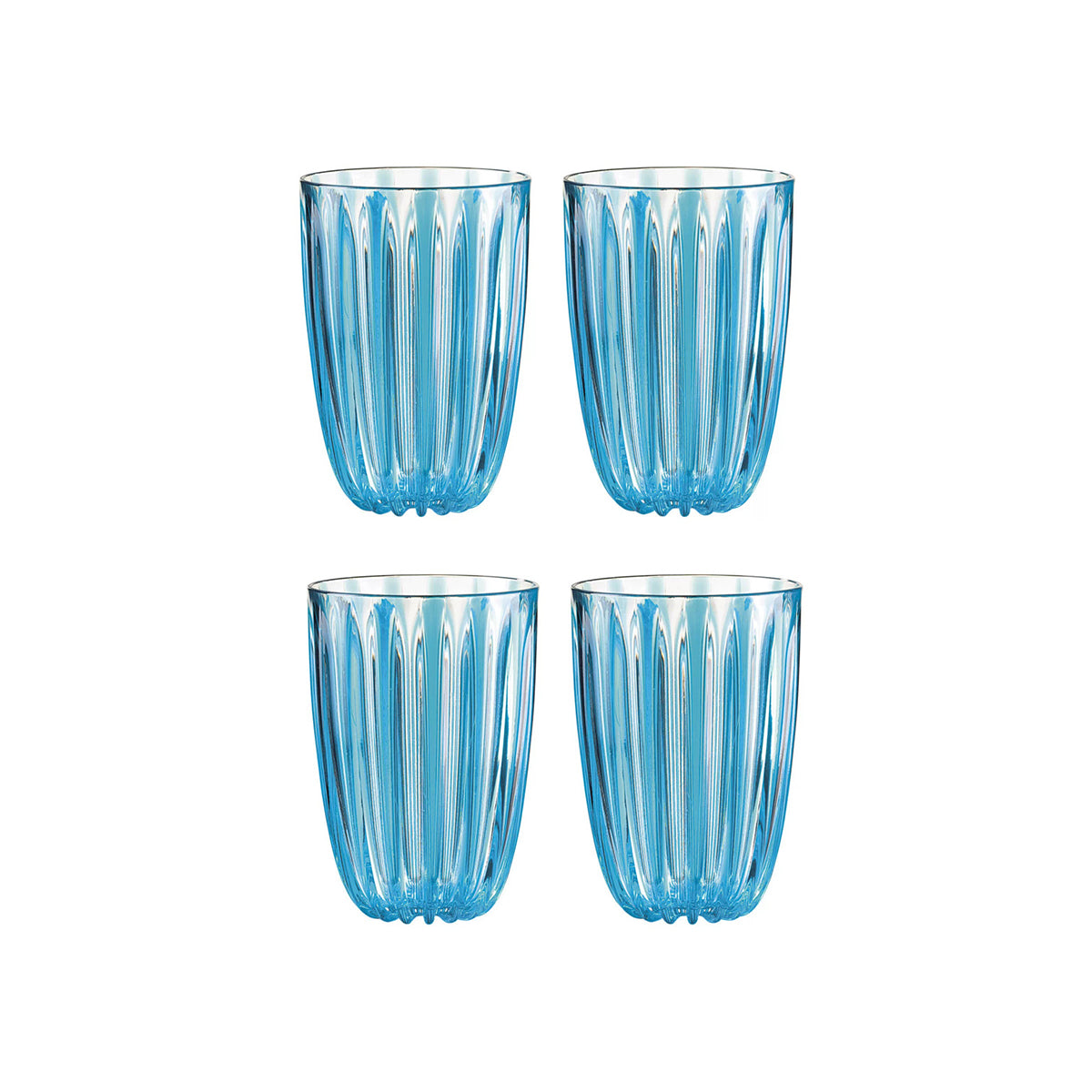 Dolcevita Set of 4 Tumblers Turquoise